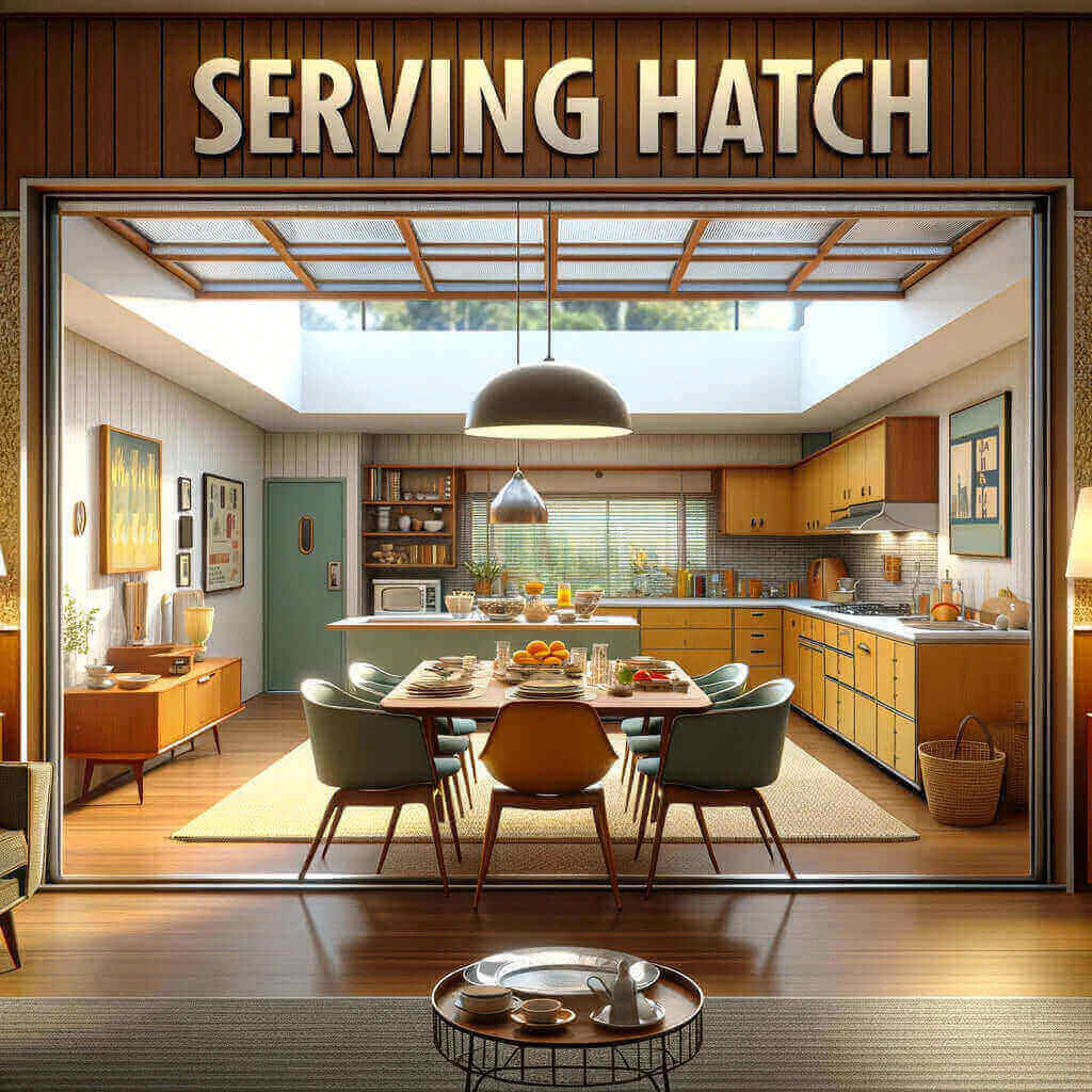 Kitchen Hatch Revival: Mid-Century Modern Design – Nauradika