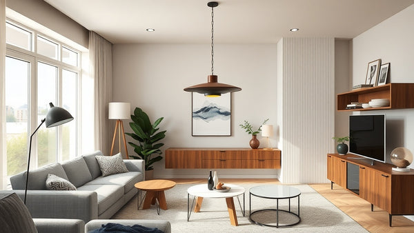 Danish Pendant Lights: The 2026 Design Trend That's Transforming Modern Homes in a stylish living room setup with Scandinavian decor