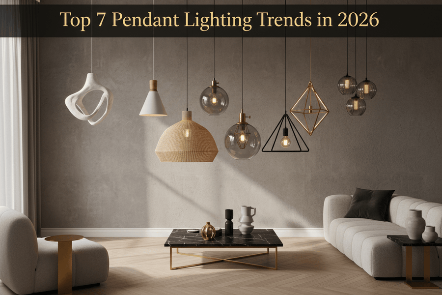 Top 7 Pendant Lighting Trends in 2026
