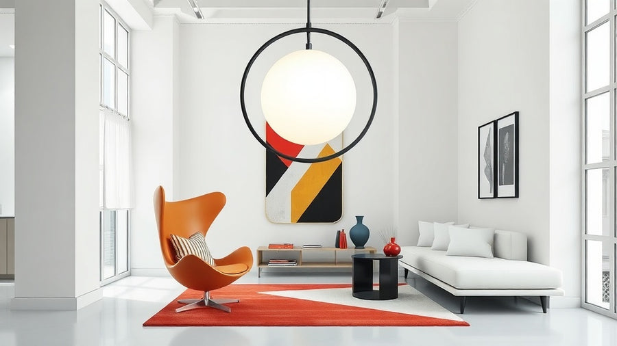 Modern living room featuring Bauhaus Lighting for Modern Homes: Create Emotional, Layered Interiors in 2026