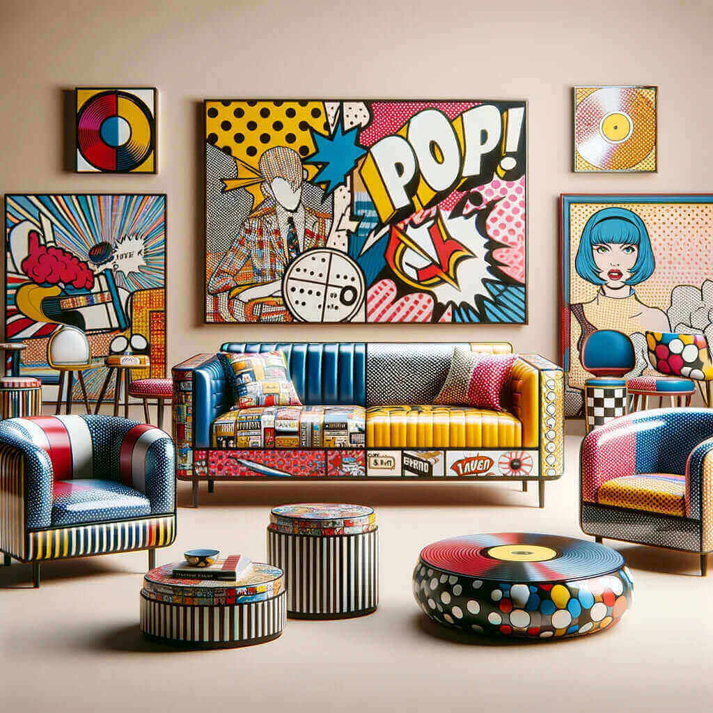 Pop Arts Influence On Modern Furniture Design… | Nauradika