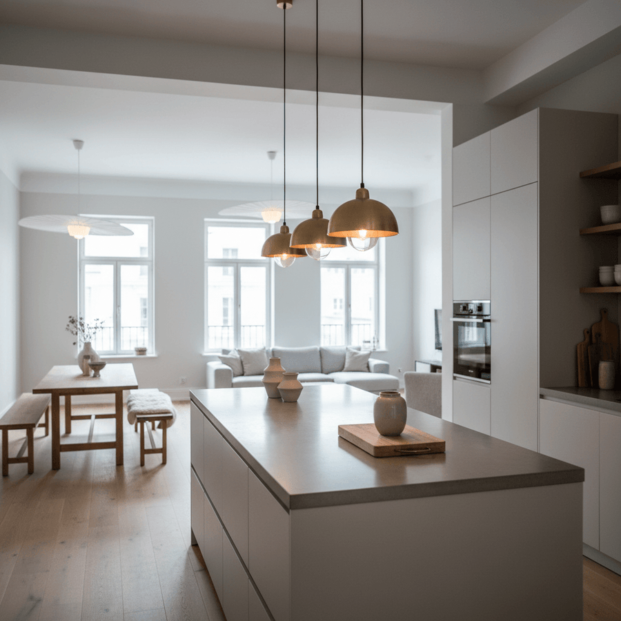 Scandi Kitchen Lighting: How to Choose the Right Pendant for Every Kitchen Style