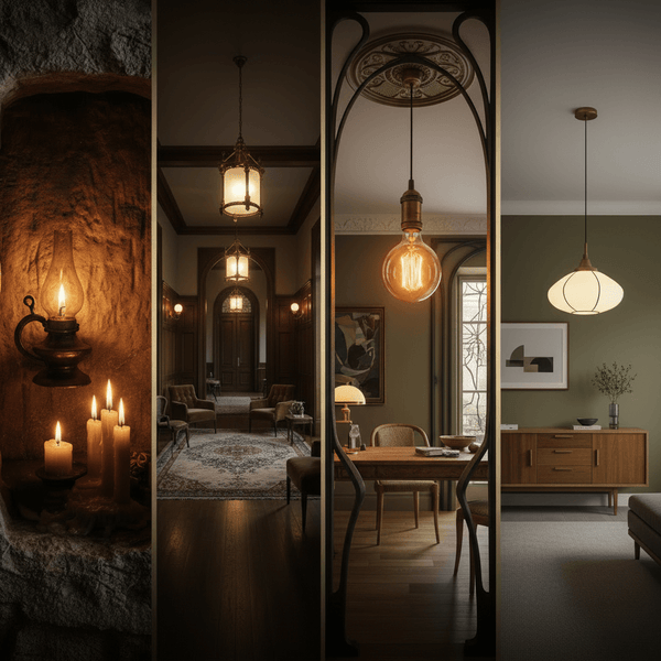 Historical Evolution of Interior Lighting Tools and Techniques