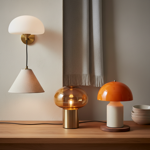 The Mushroom Lamp Revival: Why This Iconic 70s Shape Is Taking Over Interiors in 2026
