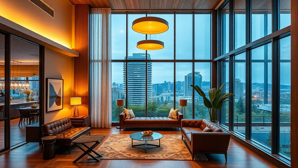 Modern high-rise interior showcasing lighting specification for commercial projects: what architects need to know before IDS Vancouver 2026.