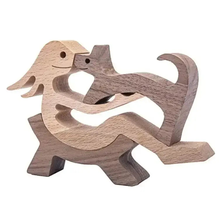 Danish Wooden Animal Ornaments