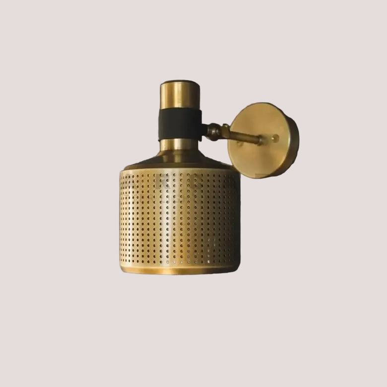 Elegant Radiance: The Gold LED Wall Lamp – Where Style Meets Function, showcasing a distinctive gold finish.