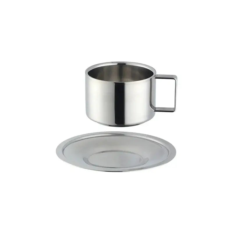 Golden Coffee Cup Set - Elegant & Durable