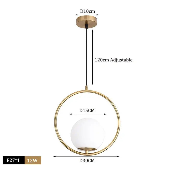 Elegant Danish Designer Pendant Light