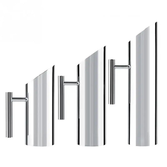 Stylish Chrome Water Pitchers - 3 Capacities