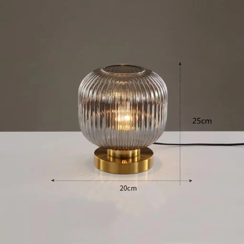 Modern Nordic Glass Table Lighting Fixtures