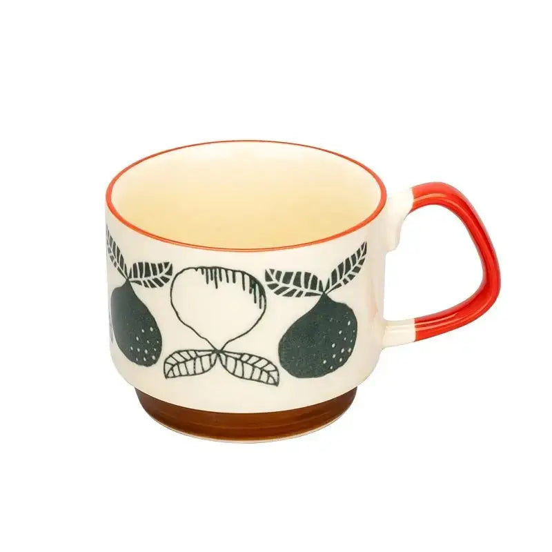 Superb Retro Ceramic Coffee Cups - 8 Patterns