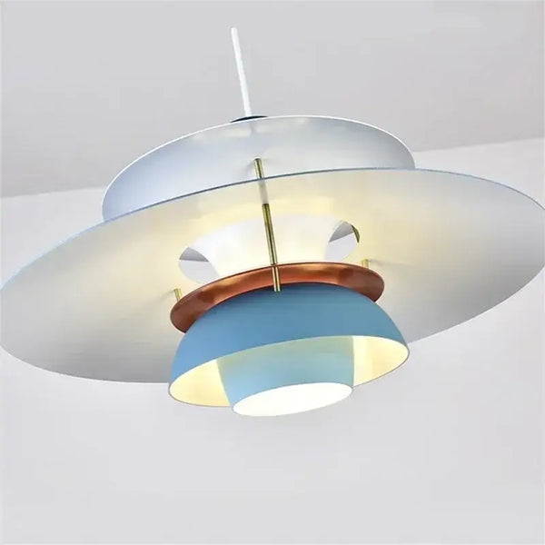 Classic Nordic Designer Pendant Lights Available in 3 different sizes featuring a stylish layered design.