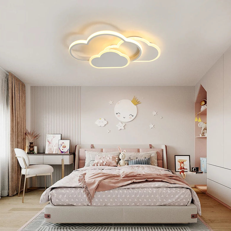 Cloud LED Ceiling Light with Remote Control