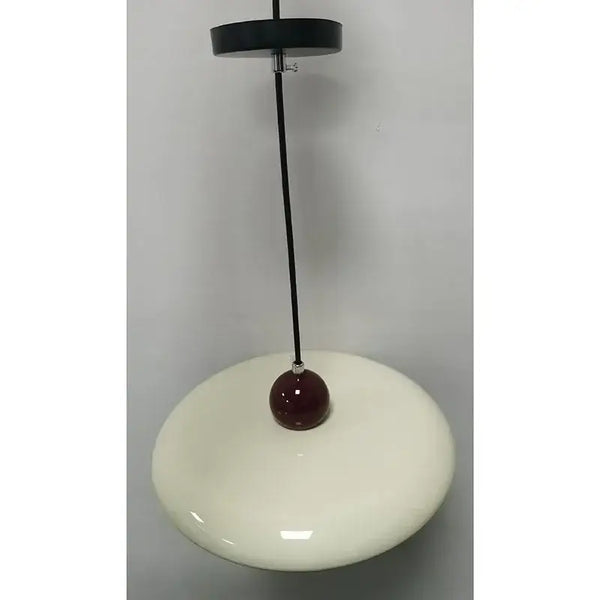70s Dine In Kitchen Ceiling Light featuring a sleek design with colorful details and a retro bakelite style.