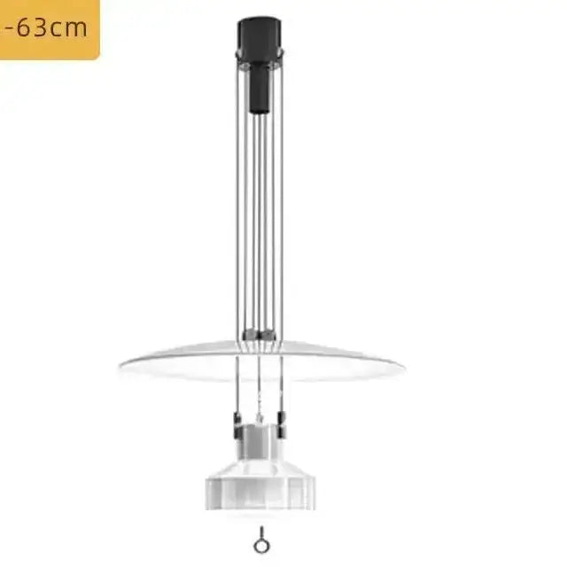 Bauhaus Balanced Pendant Light with Metal Shade