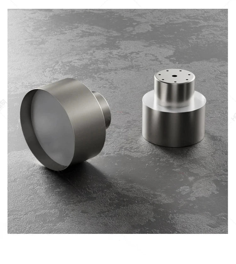 Plafonnier Tambour Moderne en Métal 140mm