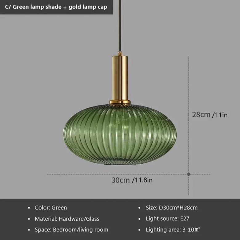 Pendant Light: Modern Nordic Glass Hanging Lighting Fixtures