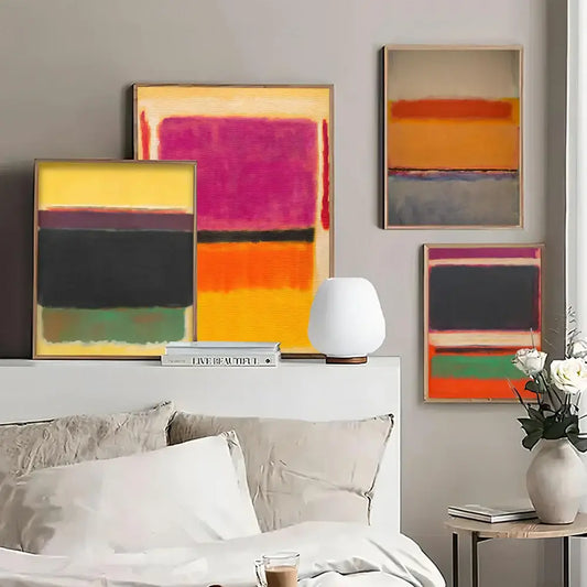 Rothko Inspired Artistic Posters - Multi Sizes