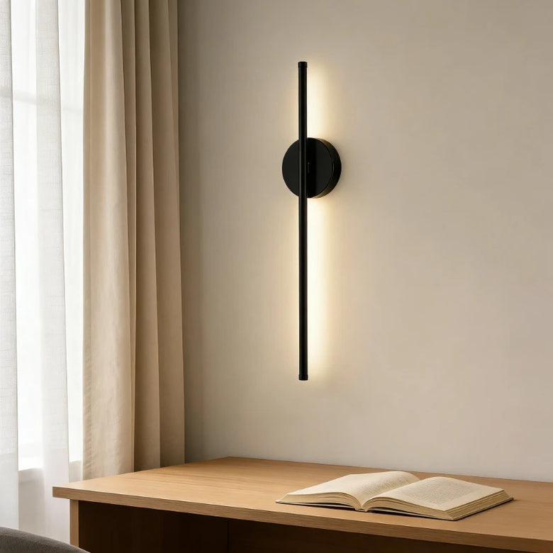 Minimalist Magnetic Wall Lamp – Cordless, Rechargeable