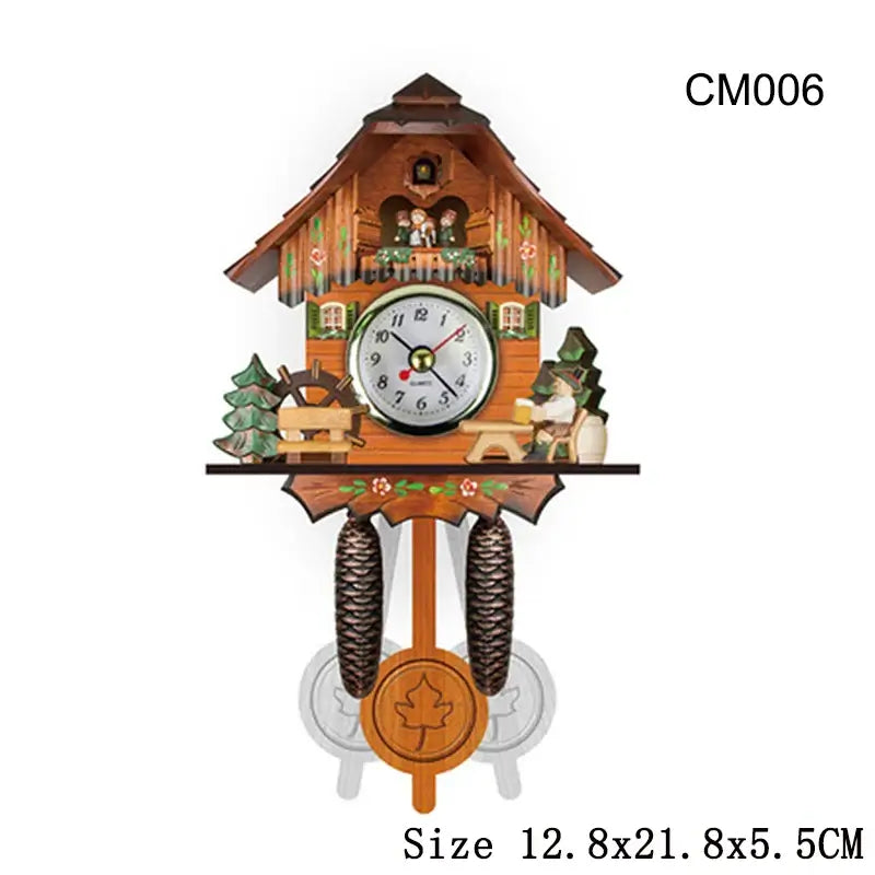 Retro Cuckoo Clock - 5 Unique Styles