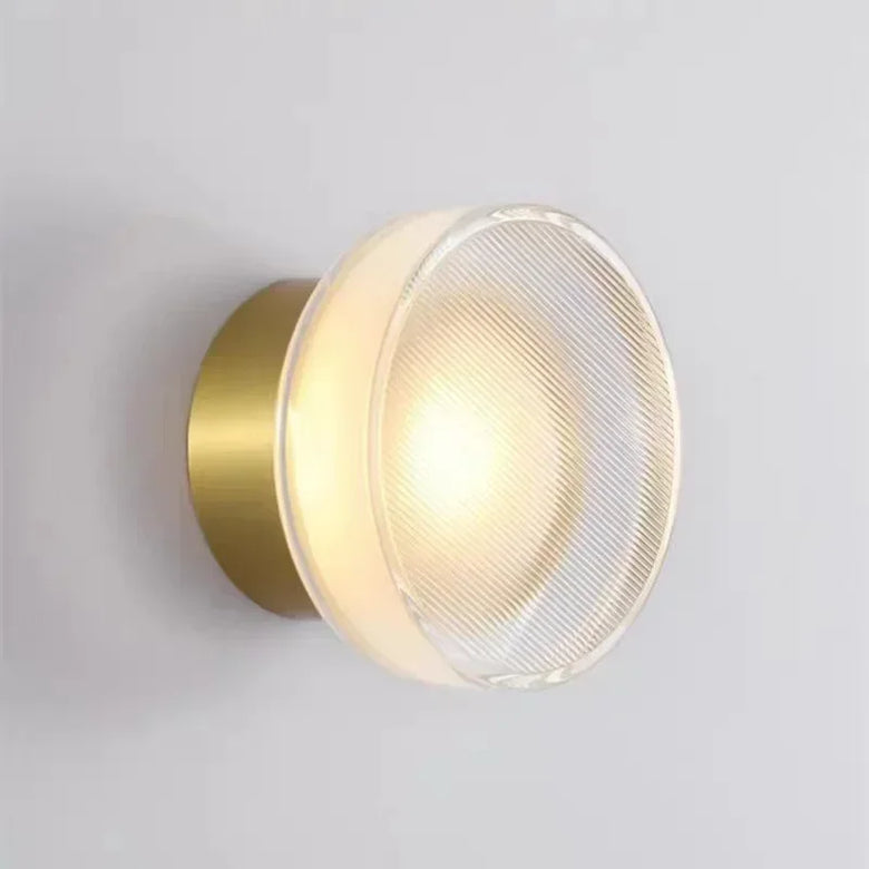 Futuristic and Unique Solid Plexiglass Wall Light