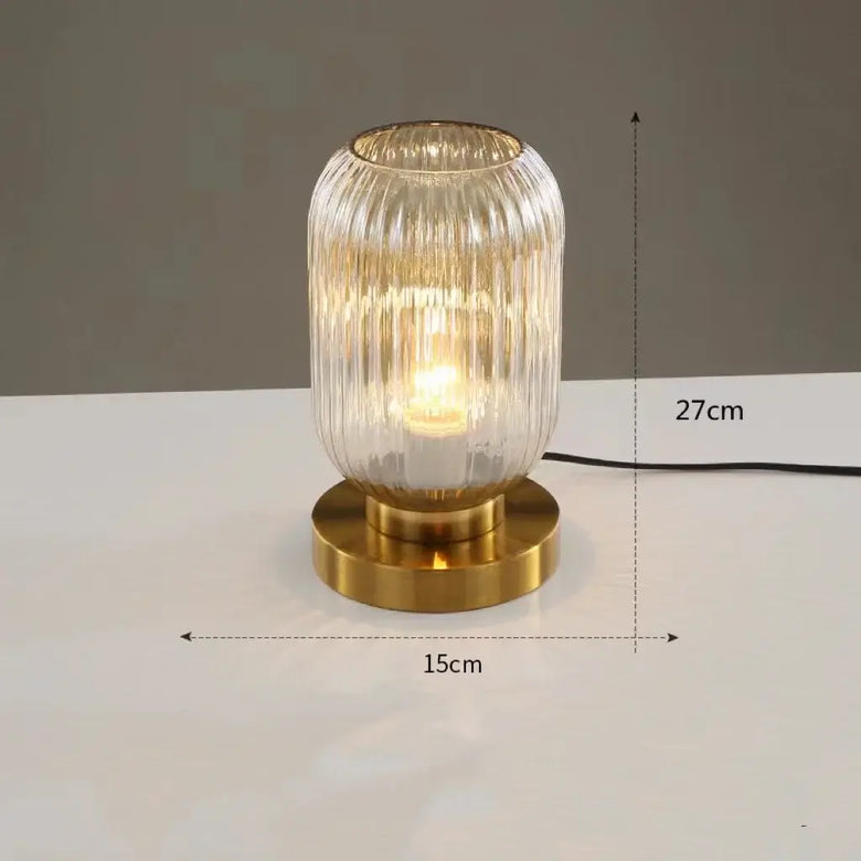 Modern Nordic Glass Table Lighting Fixtures