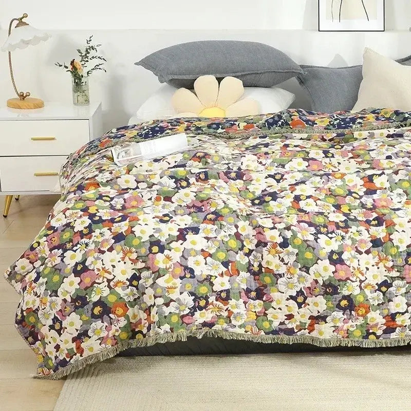 Contemporary Cotton Bedspread 200x230cm