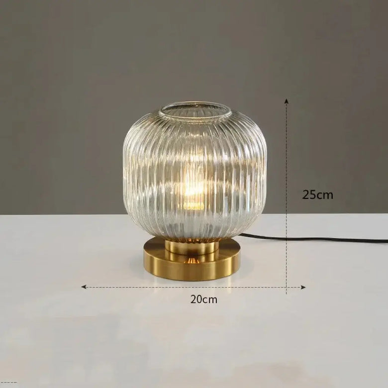 Modern Nordic Glass Table Lighting Fixtures