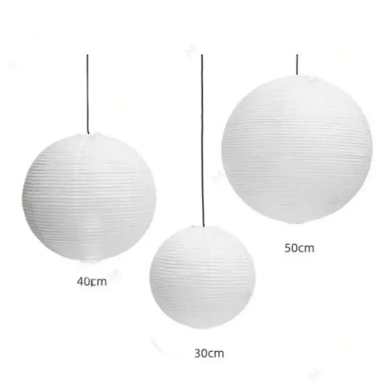 Japanese Rice Paper Pendant Lights