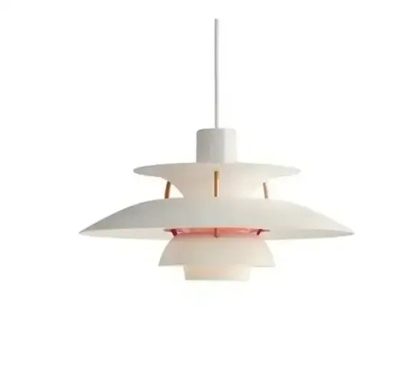 Classic Nordic Designer Pendant Lights Available in 3 different sizes in a stylish white design.