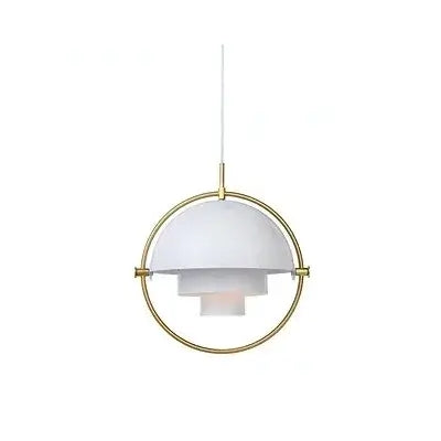 Geometric Halo Pendant Light – Sculptural Modern Ceiling Fixture