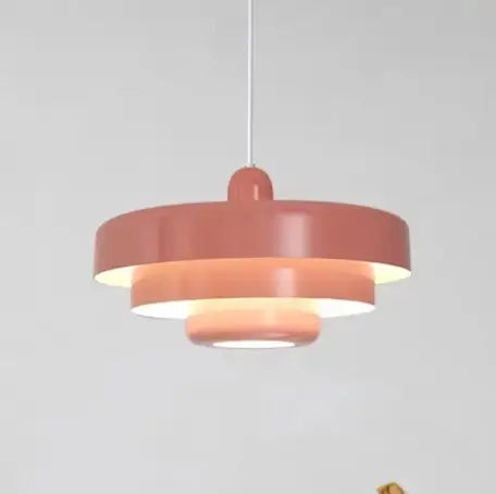Collection of Nordic Pendant Light in pink, featuring a sleek design and efficient LED illumination for modern interiors.