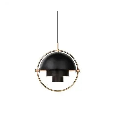 Geometric Halo Pendant Light – Sculptural Modern Ceiling Fixture