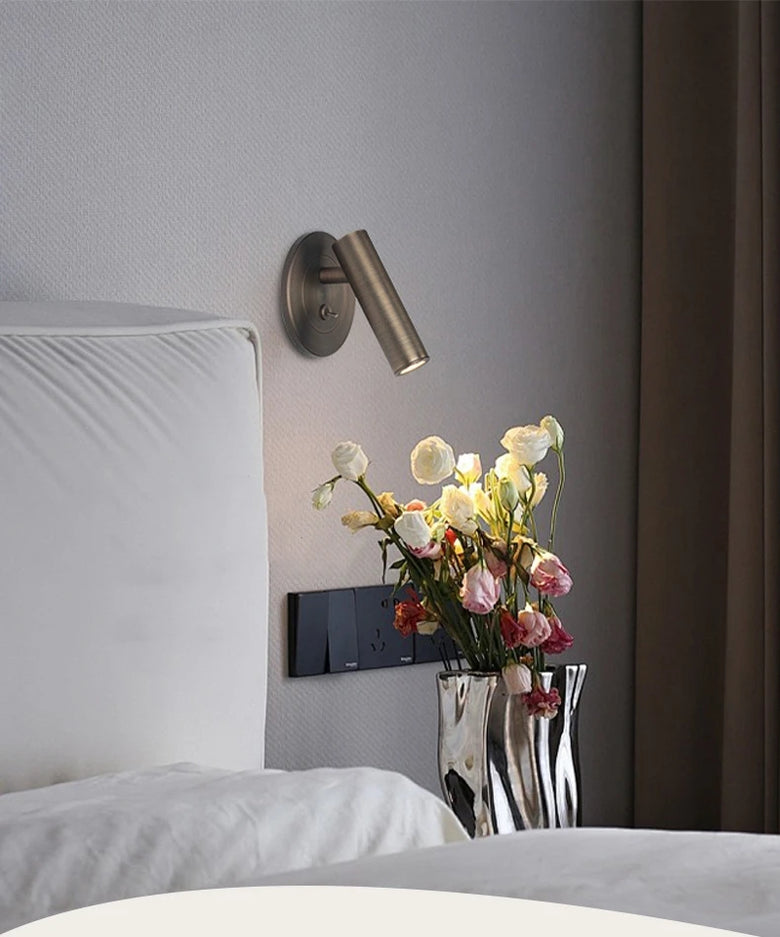 LED Wall Spotlight, Rotatable with Switch