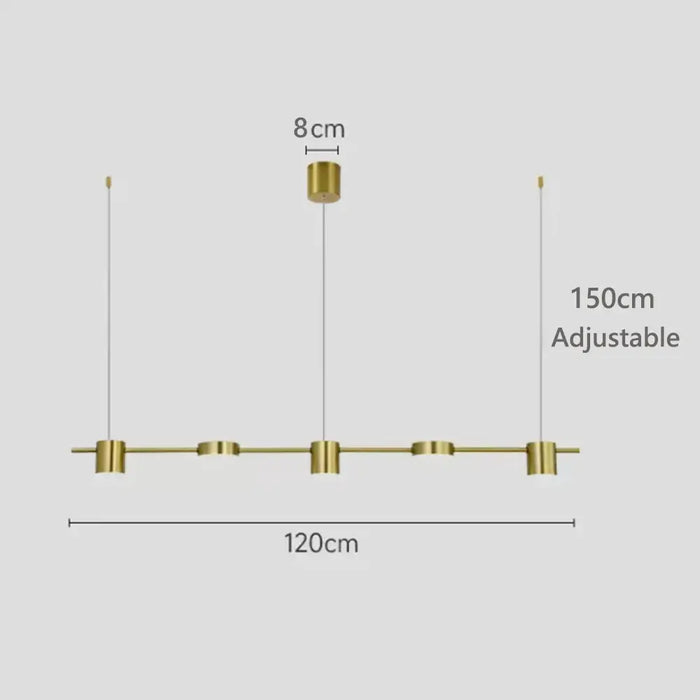 Hanging Minimalism Lights with adjustable height and modern design, perfect for elegant room decor.
