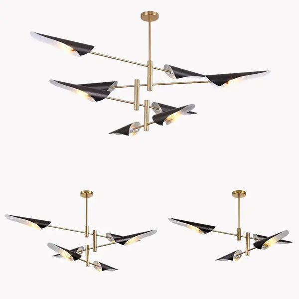 Hoxton - Typical 50s Pendant Light featuring a modern design with metal construction and multiple light sources.