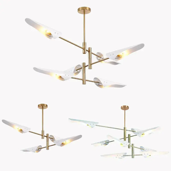 Hoxton - Typical 50s Pendant Light showcasing a stylish, modern design with bright LED accents.