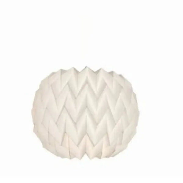 Elegant Origami-Inspired Paper Lantern showcasing intricate folded design and modern minimalist aesthetics.