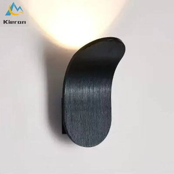 Wall Lamp: Mid-Century Modern Japanese Style, leaf-inspired design with minimalist aesthetics.