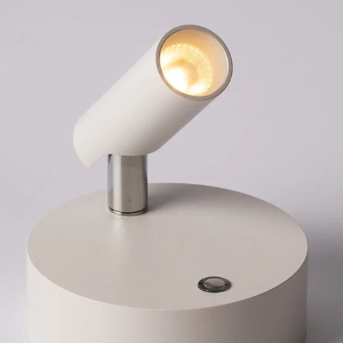 USB Recharge Wall Mounted Spotlight in sleek design with dimmable LED for customizable lighting ambiance.