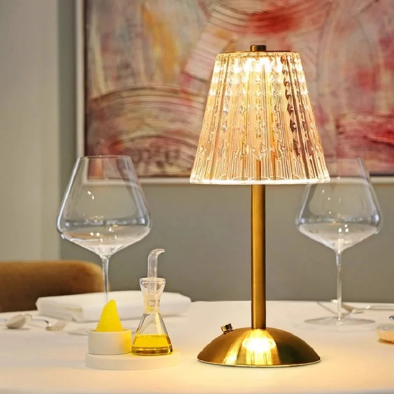 Retro Cordless Rechargeable Table Lamp