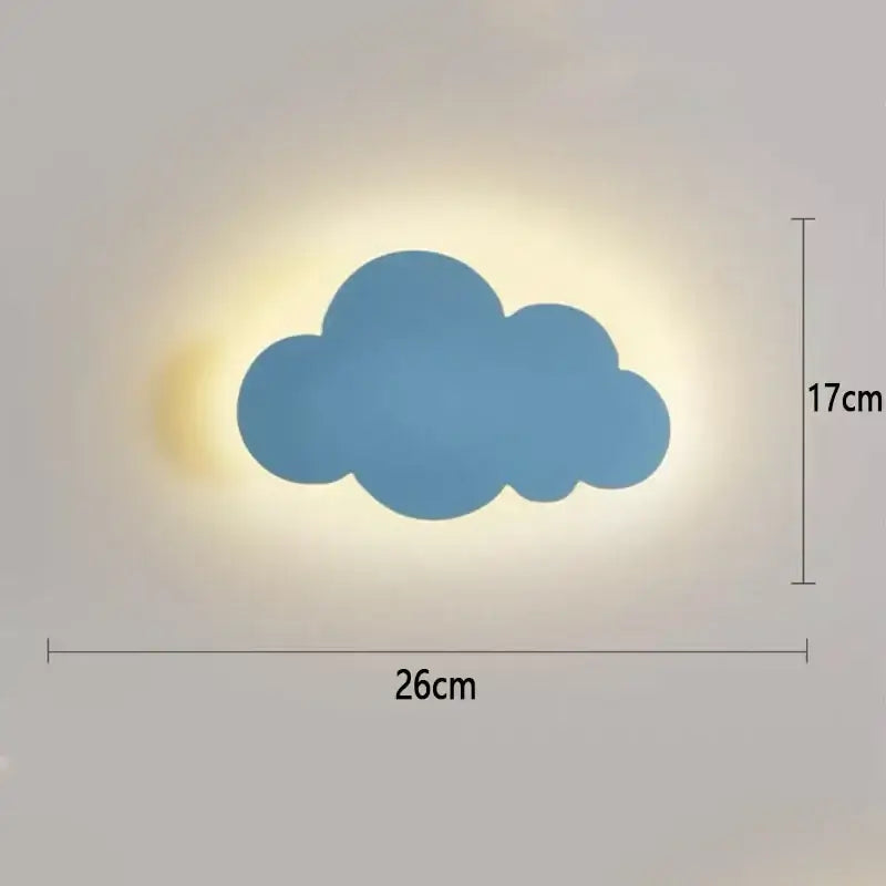 Cloud Wall Sconce - Whimsical Lighting for Kids