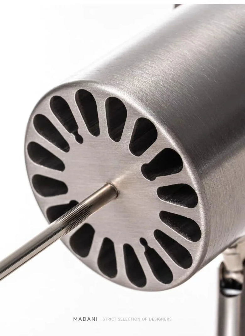 Adjustable, Rotatable Brushed Nickel Spotlight