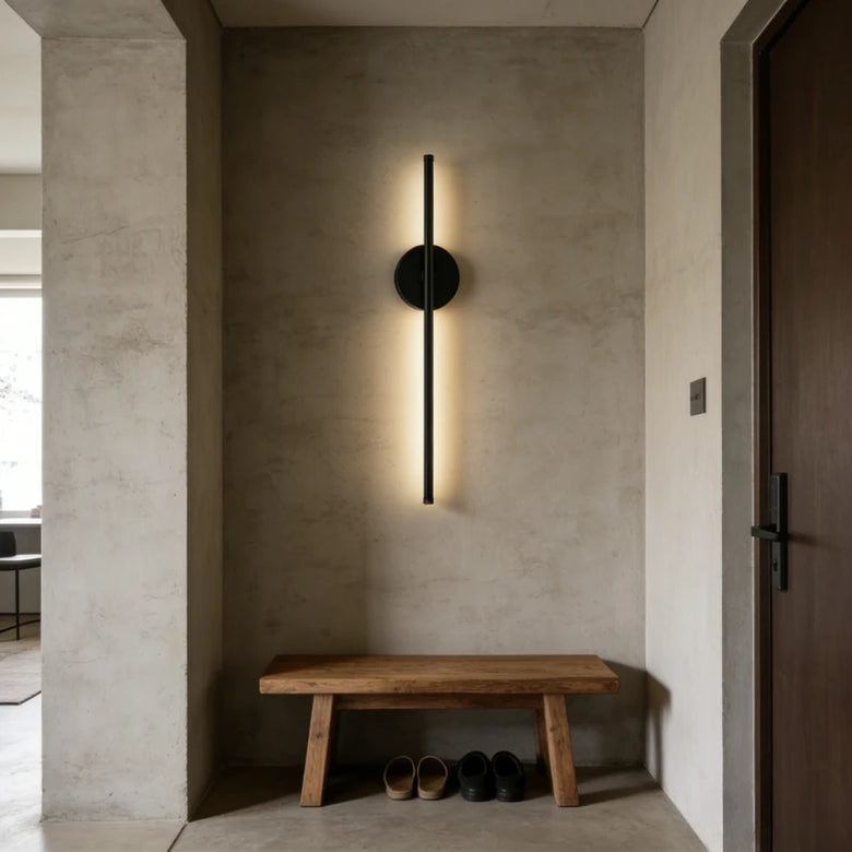 Minimalist Magnetic Wall Lamp – Cordless, Rechargeable