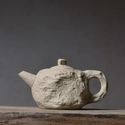 Imitation Stone Teapot Set - Unique Design