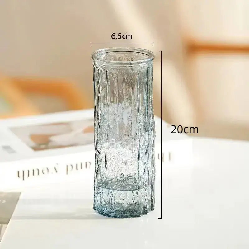 Stylish Transparent Glass Vase | Elegant Décor