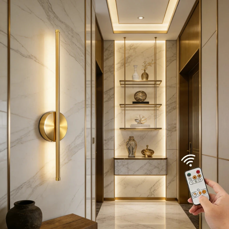 Minimalist Magnetic Wall Lamp – Cordless, Rechargeable