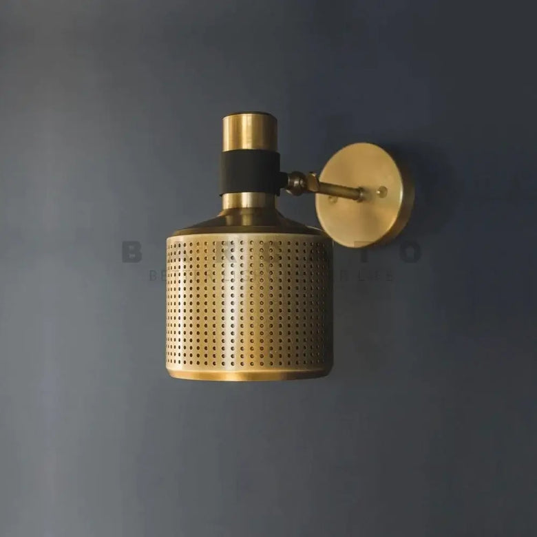 Elegant Radiance: The Gold LED Wall Lamp – Where Style Meets Function, distinctive gold finish and flexible design.