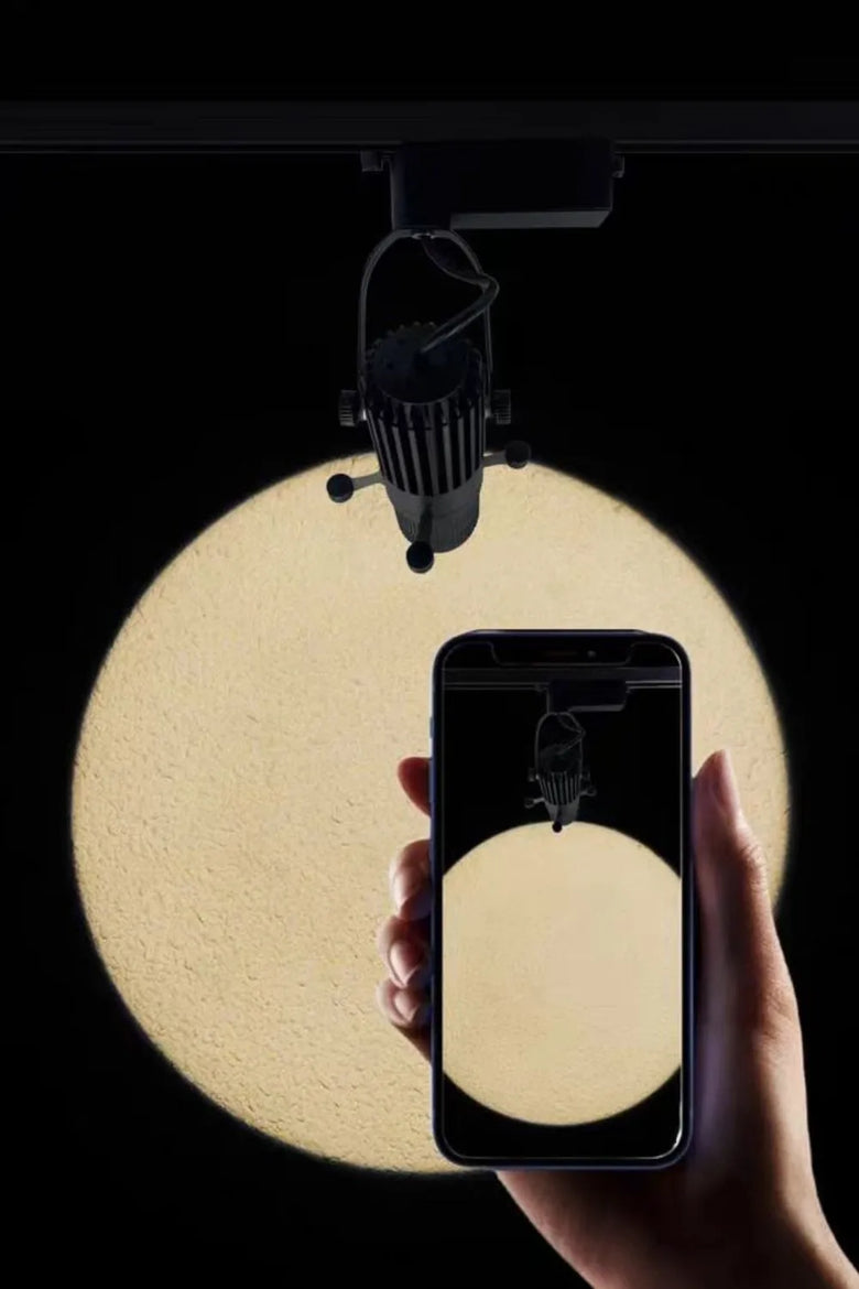 Rotatable Adjustable LED Spotlight with Aperture Variable